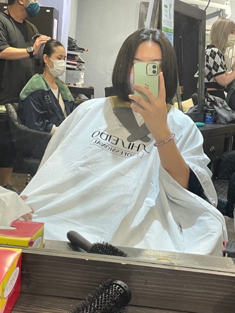 服務好👌🏻特別係幫我剪頭髮嘅髮型師KK溝通得嘅好,剪出來都係我中意嘅feel,仲教我點樣吹頭發,下次揾KK一定要問佢合影😊,多謝KK啦!