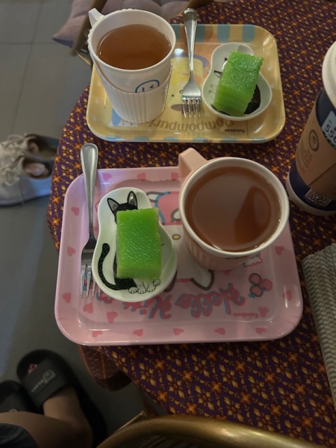 姨姨力度很大 按完舒緩很多 還有甜品贈送超級棒😍