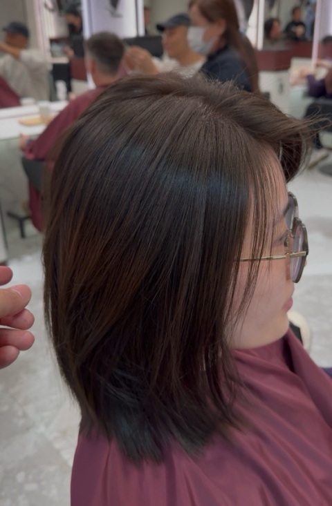 今次預約左Keyvin 染髮+剪頭髮，用左日本品牌染髮，好有光澤，摸落冇甘乾，非常好👍👍