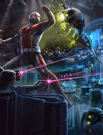 迪士尼全新Marvel互動遊樂設施「蟻俠與黃蜂女：擊戰特攻！」