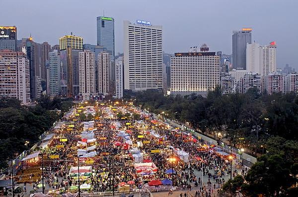 Flower Markets on Hong Kong Island