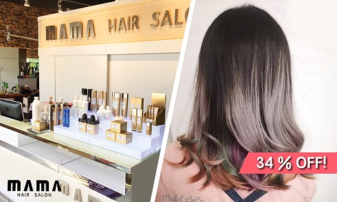 【34% OFF】$580 Hair Ma Ma 日本Fiole 霧粉染髮連洗剪吹造型-banner