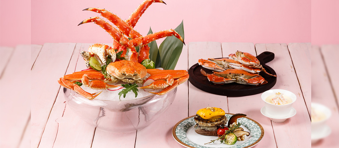 Free Crab, Abalone & Seafood Buffet