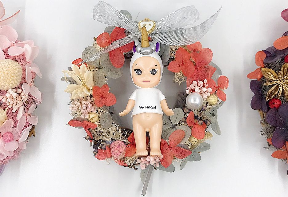 【Exclusive Offer】Preserved Flower Doll-and-Ring