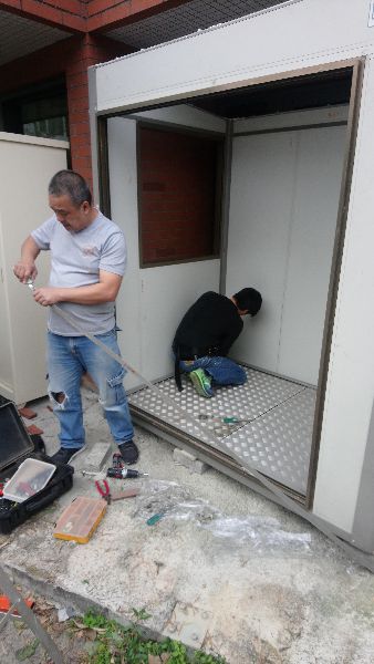 戶外屋組裝