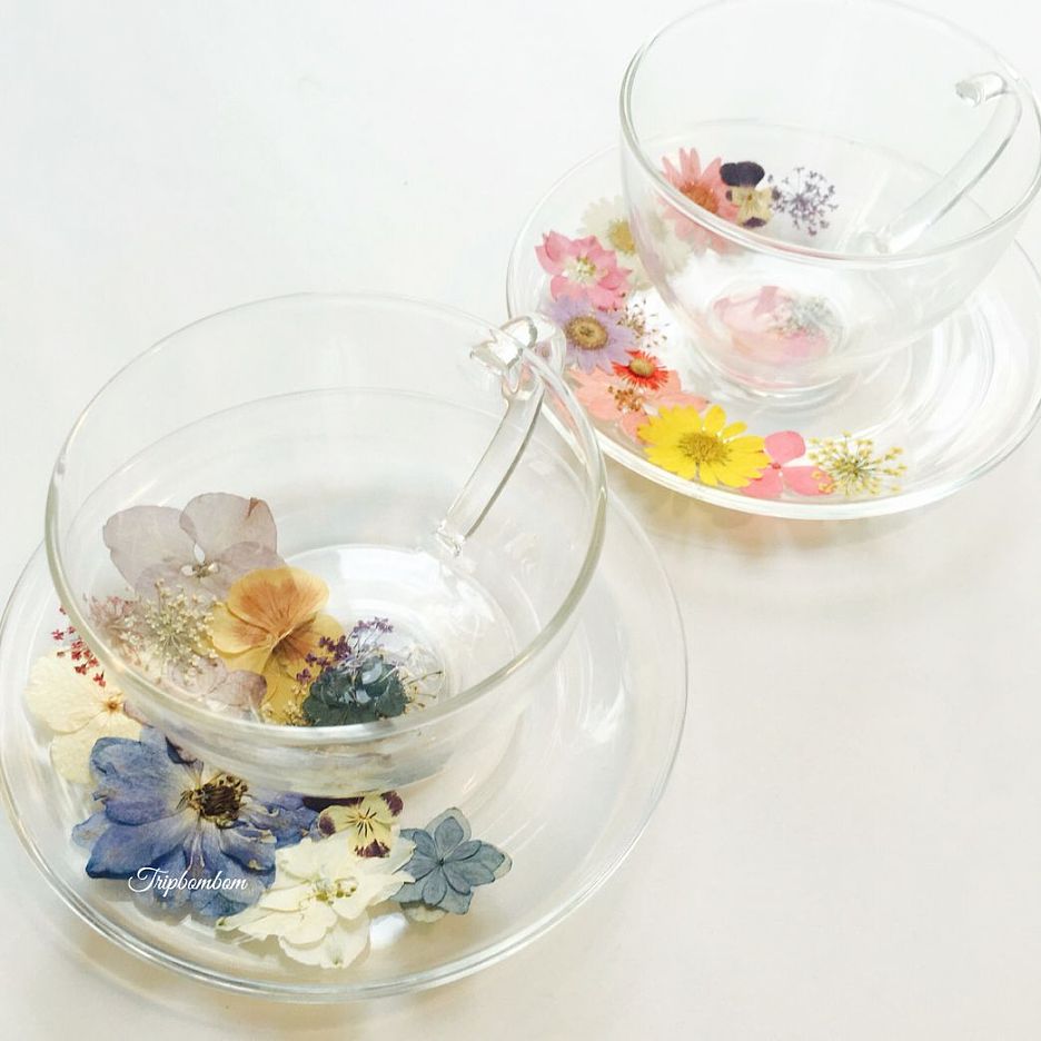 【20% Off】Preserved Flower Glass Teapot Set Workshop