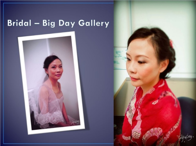 Big Day makeup and hair styling