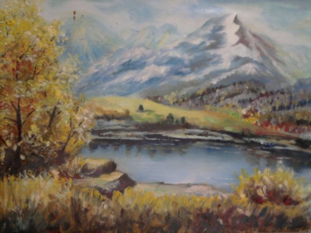 油畫作品