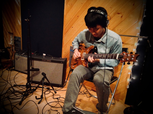 Recording in LA Music Studio