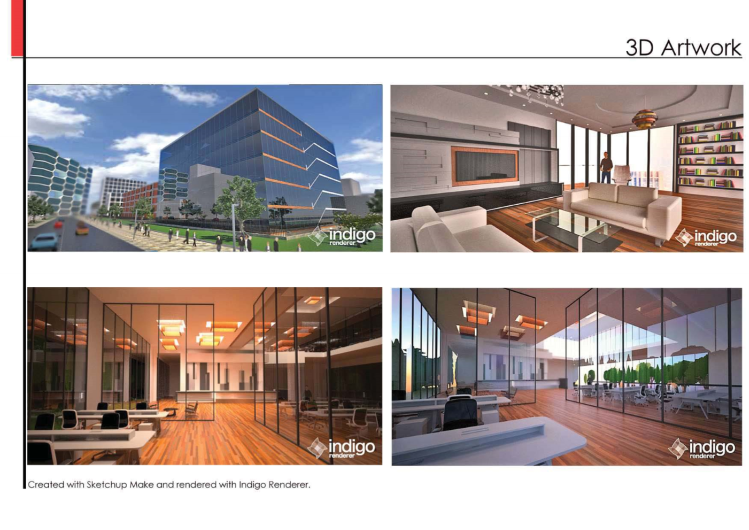 Office & residential concept interior design