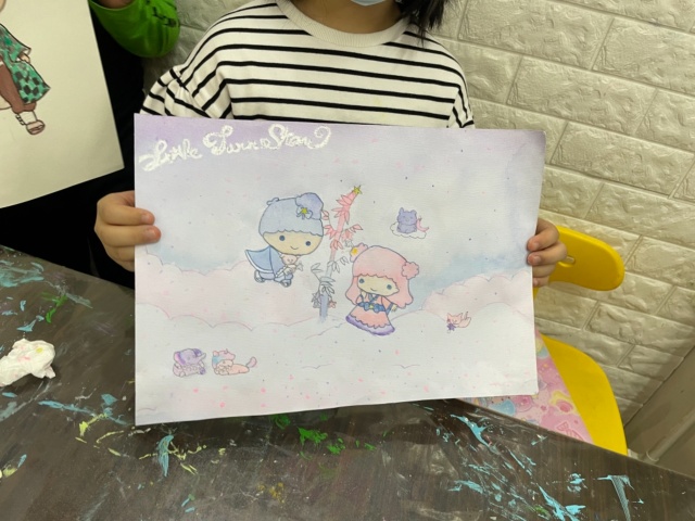 我教的學生作品