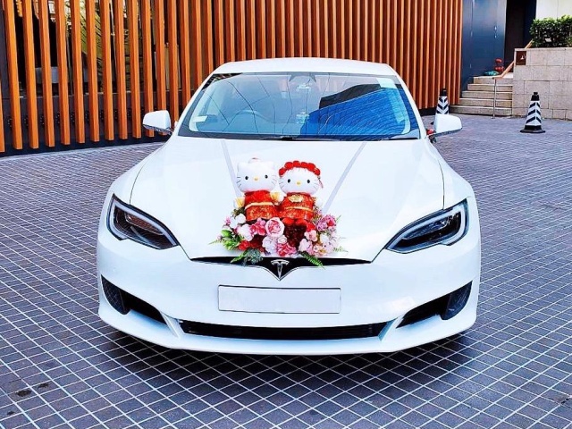 EC group擁有現時大受新人歡迎的Tesla電動轎車Model S及鷹翼門Model X, 迎合您的需要，特顯Big Day風釆！
更隨車附近基本裝飾，加上經驗豐富的司機，令您的大日子享受最親切，安心的服務。