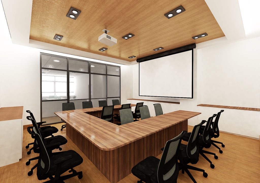 辦公空間設計（會議室）-日式簡約風