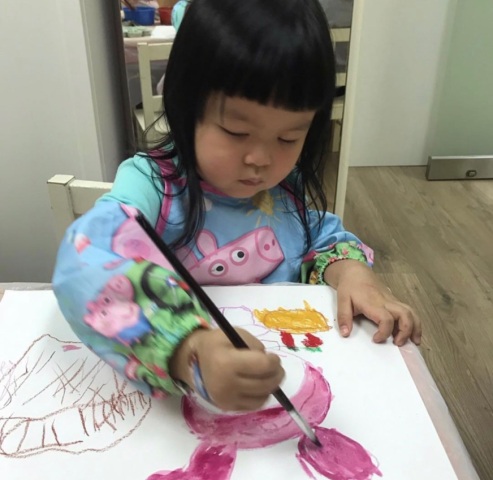教幼兒畫班
