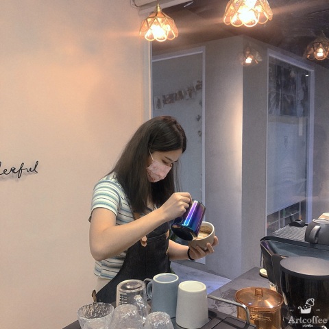 拉花課程實況☕️❣️