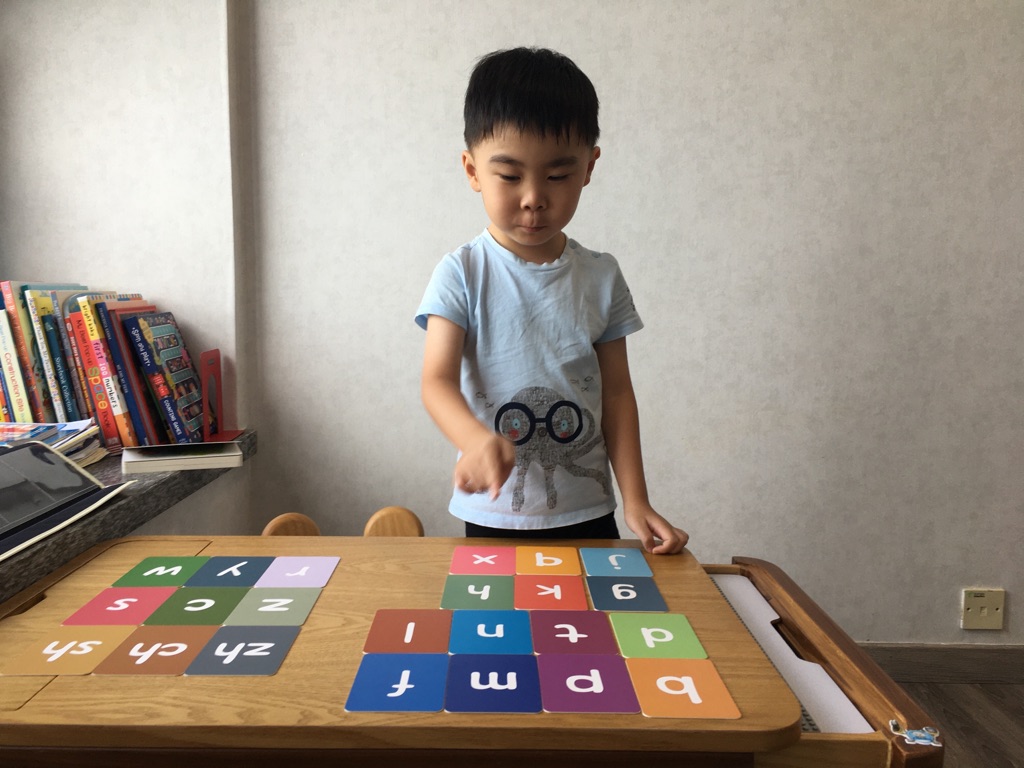 Teaching Pinyin to a five-year-old
