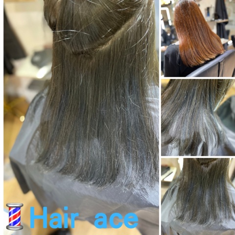 
💈 HAIR ACE 
📍元朗金豐大廈地下1c
免漂深灰加深藍
▫️所有電染項目均使用shiseido paimore goldwell ATS 產品
▫️明碼實價 絕舞隱藏收費 歡迎任何查詢！
▫️明碼實價，絕不取巧
