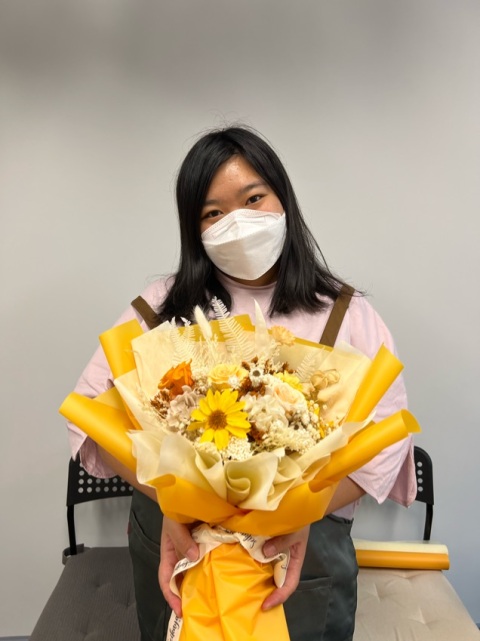 永生花花束及花束包裝工作坊