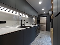 Grandeur Villa Kitchen Design in Hong Kong