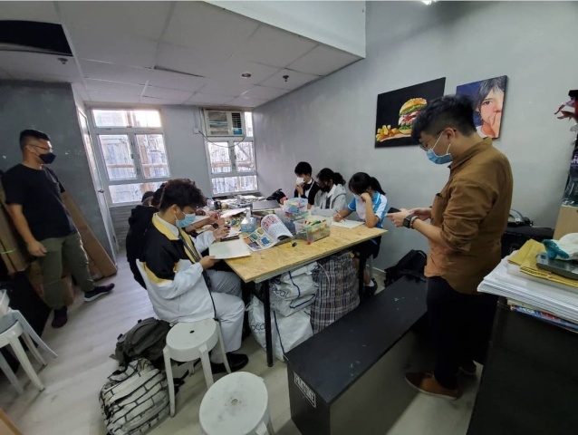 塗鴉字型起稿進行中