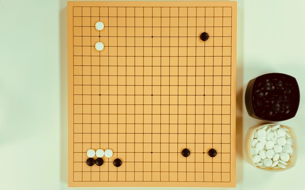 日常覆盤 圖中棋局為比賽對局之一