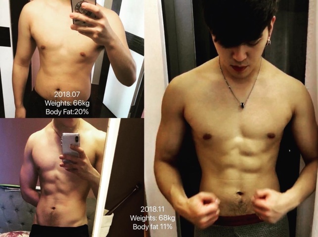 Back in 2018 when I started bodybuilding, takes 3 months to achieve lower body fat while enhancing the muscle mass