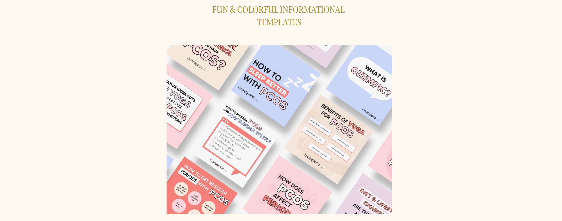Fun & Colorful Informative Templates Design