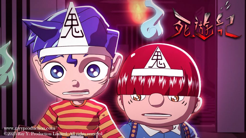 原創動畫《死.遊記》仿2d動畫 3d動畫製作。