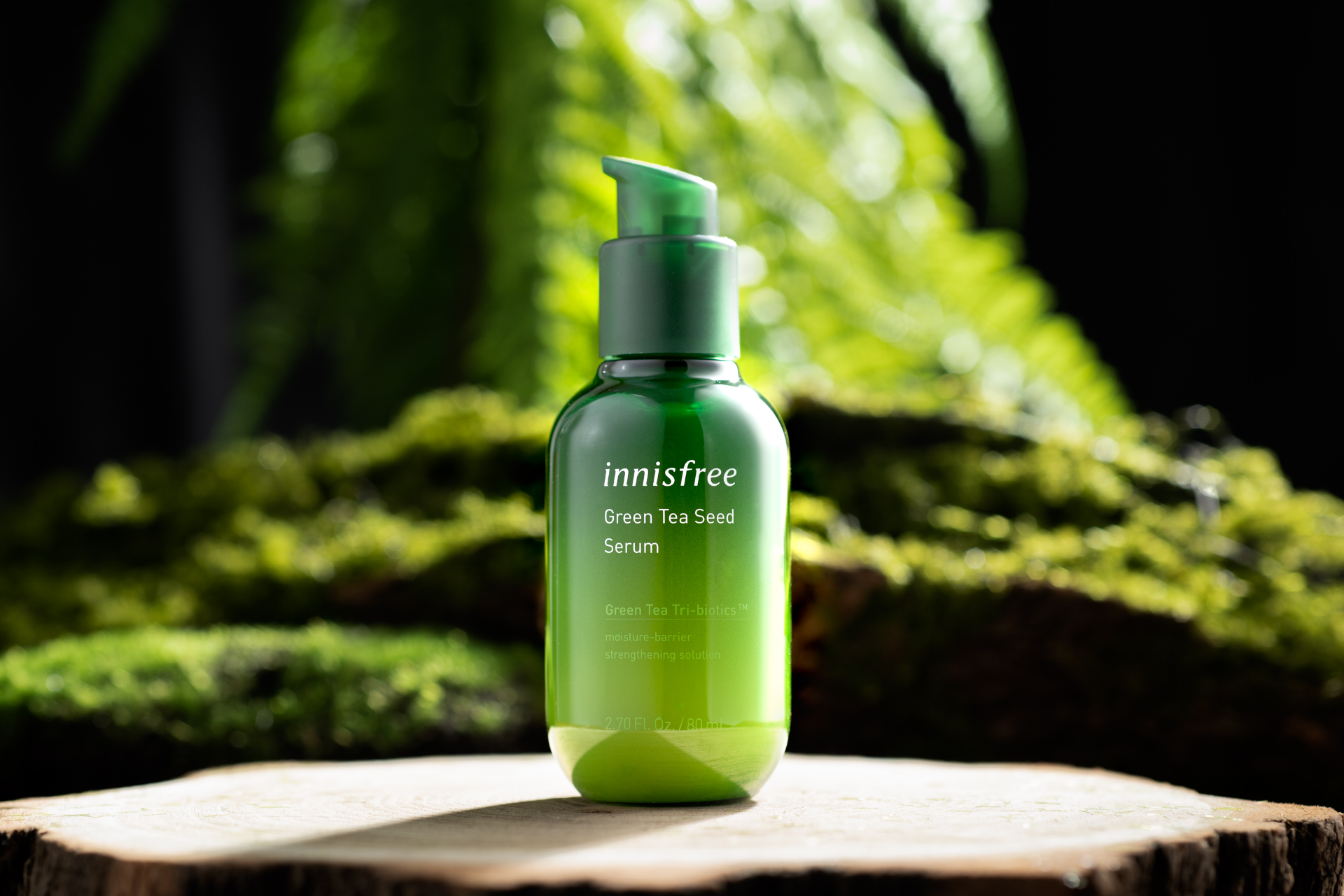 為innisfree拍攝的廣告照