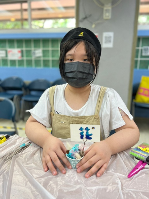 社福機構回圖：兒童永生花盆栽工作坊