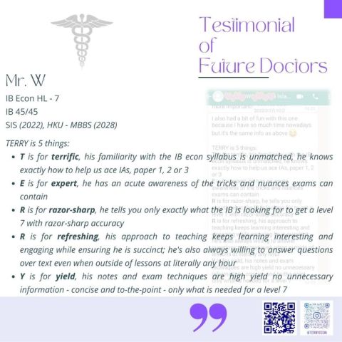 Testimonials from Future Doctors