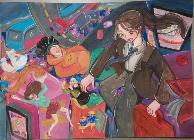 計時做的 dse past paper
《 無重力城市 》