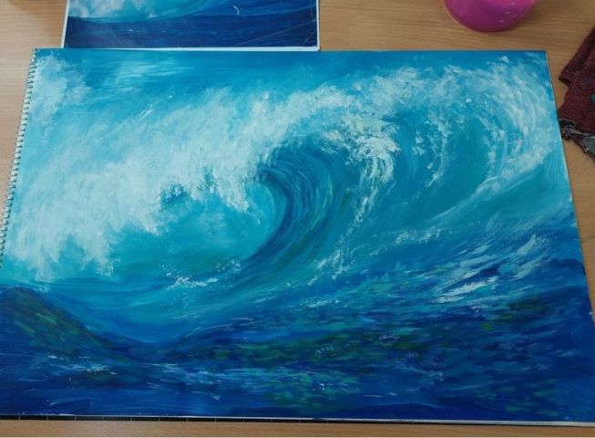 日常練習 acrylic