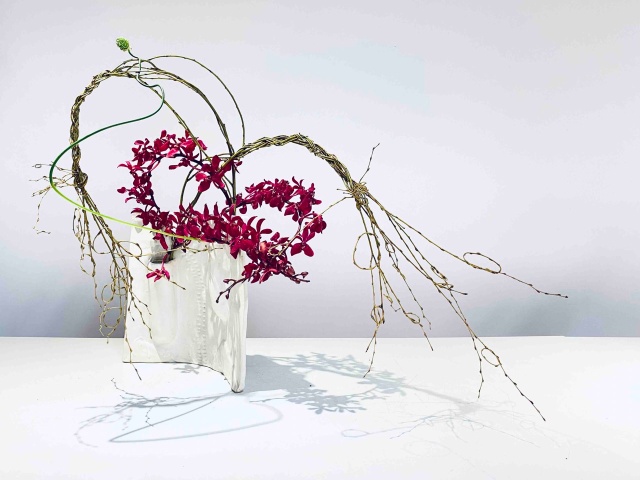 Teacher Ikebana work