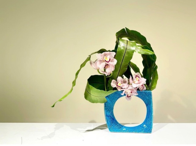 Teacher Ikebana work