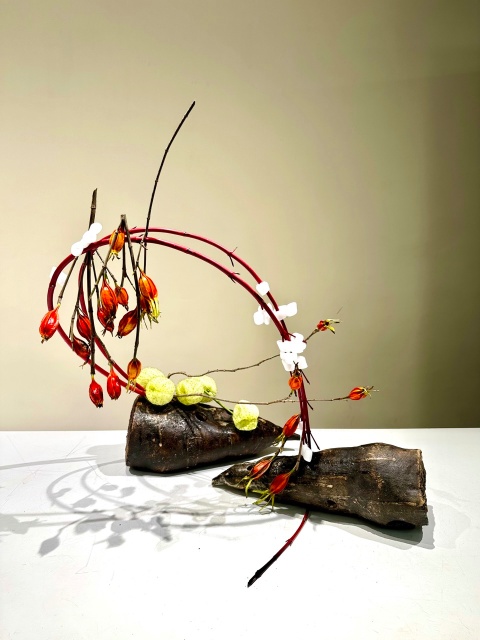 Teacher Ikebana work