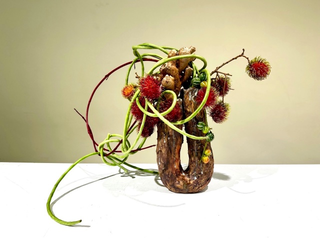 Teacher Ikebana work
