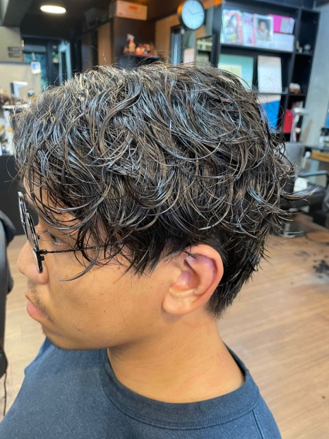 男士Top Perm