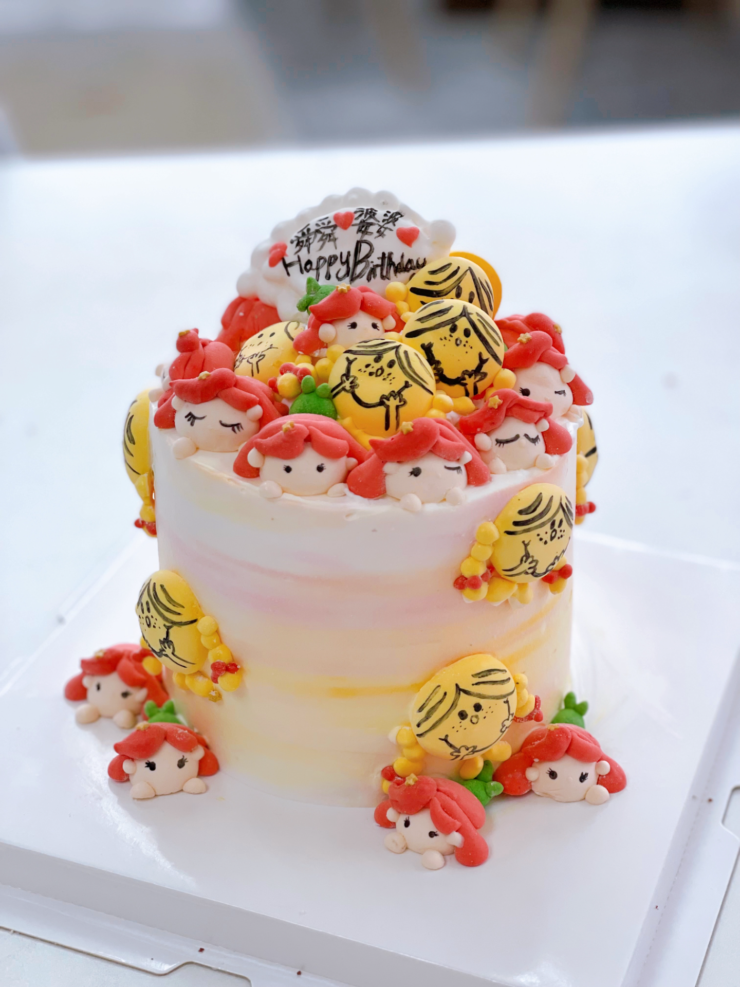 客製化棉花糖蛋糕
customise marshmallow cake 