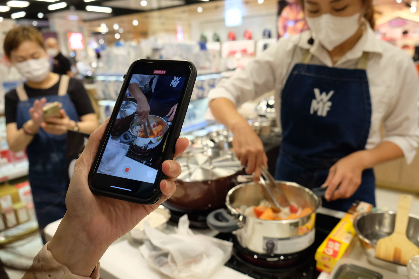 WMF cooking demo