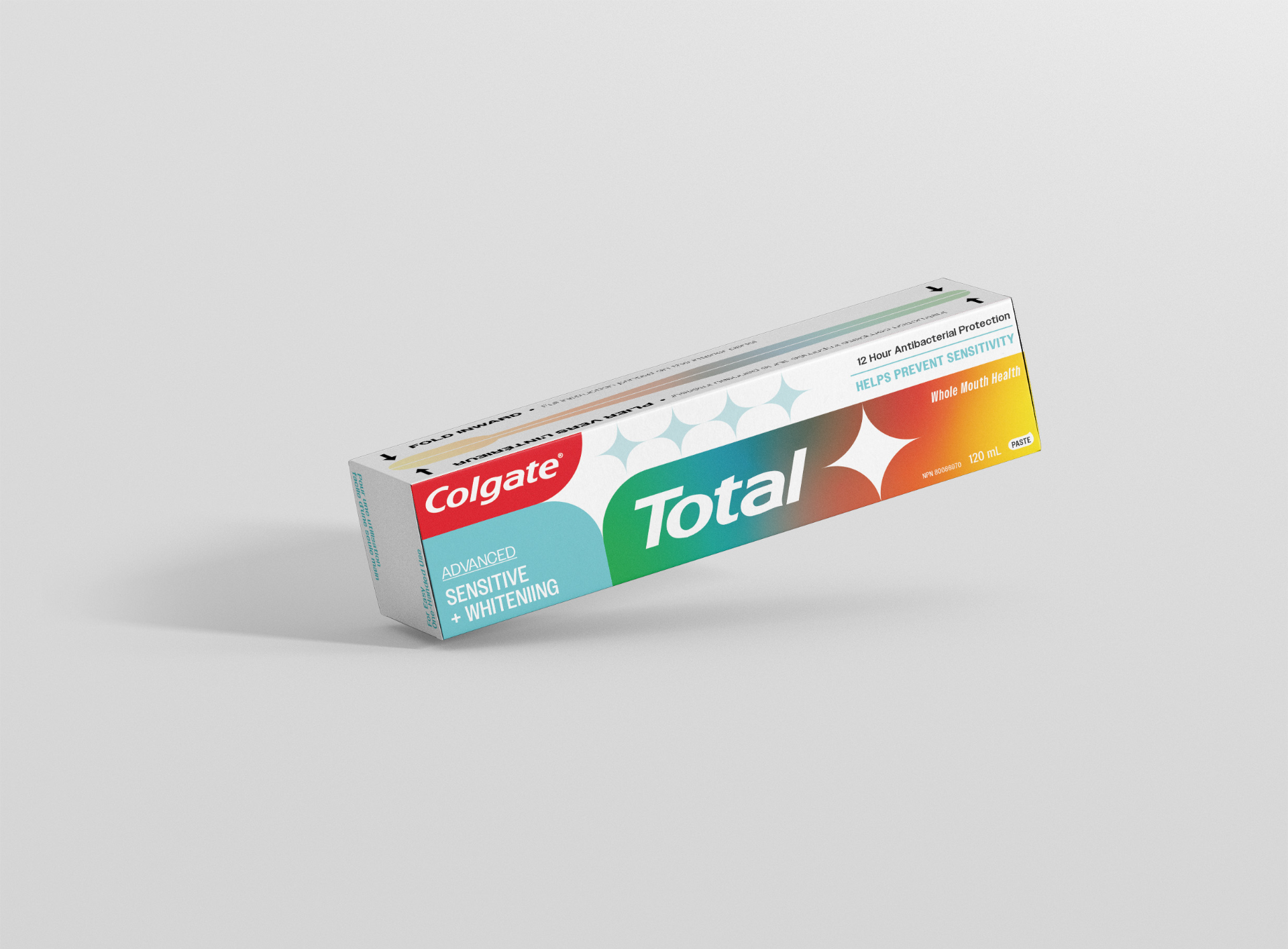 Redesigning the packaging of Colgate Total 
