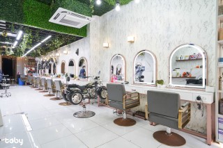 【3-session Package】Japanese Organic Super Smooth Hair Coloring + Volcanic Oil Treatment + Wash, Cut, and Style