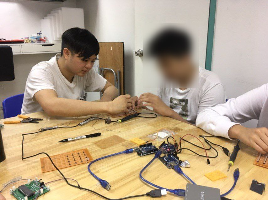 Arduino Electornic STEM class in 2019