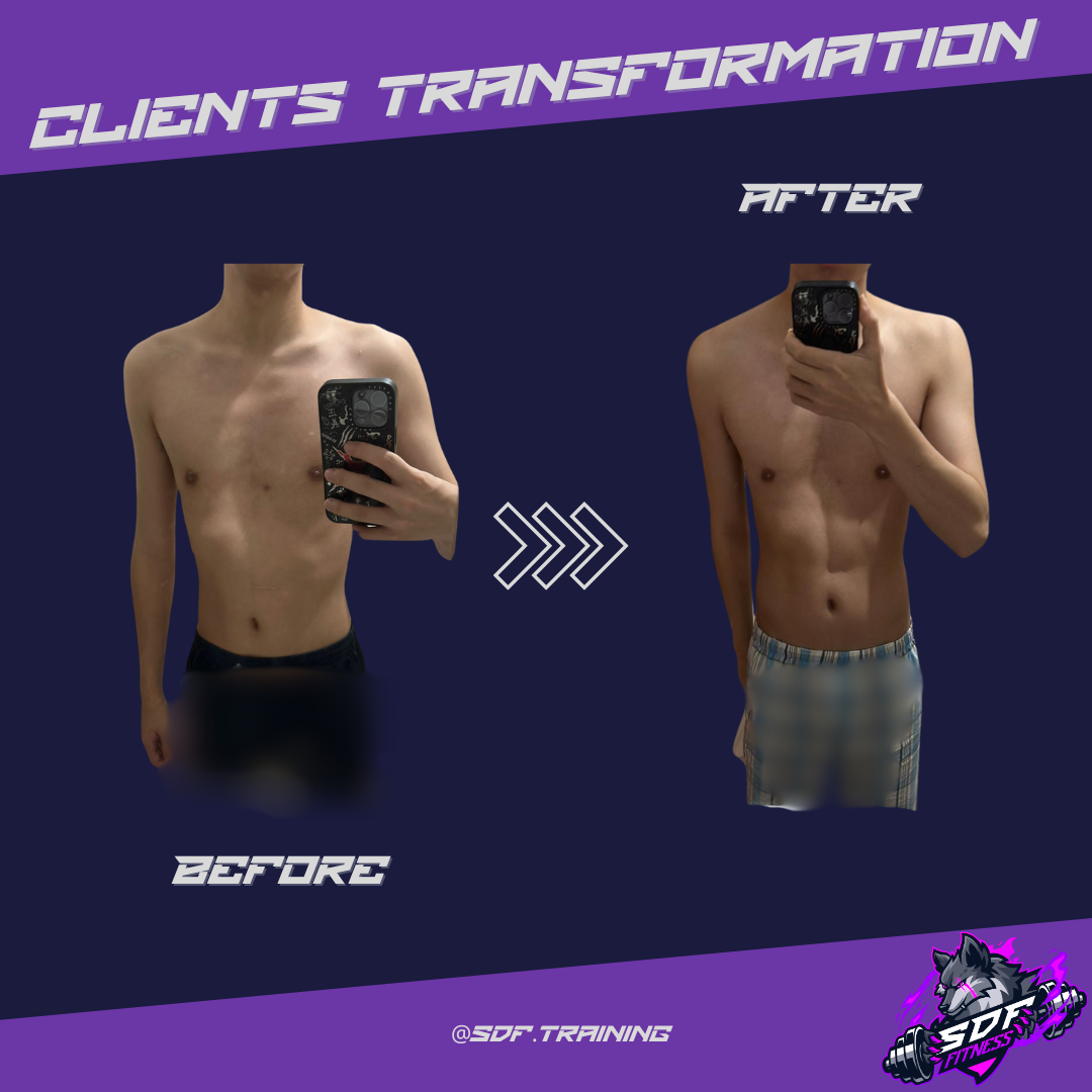 men bulking
2.5 months change - lifestyle
53.5kg >>> 58.7kg