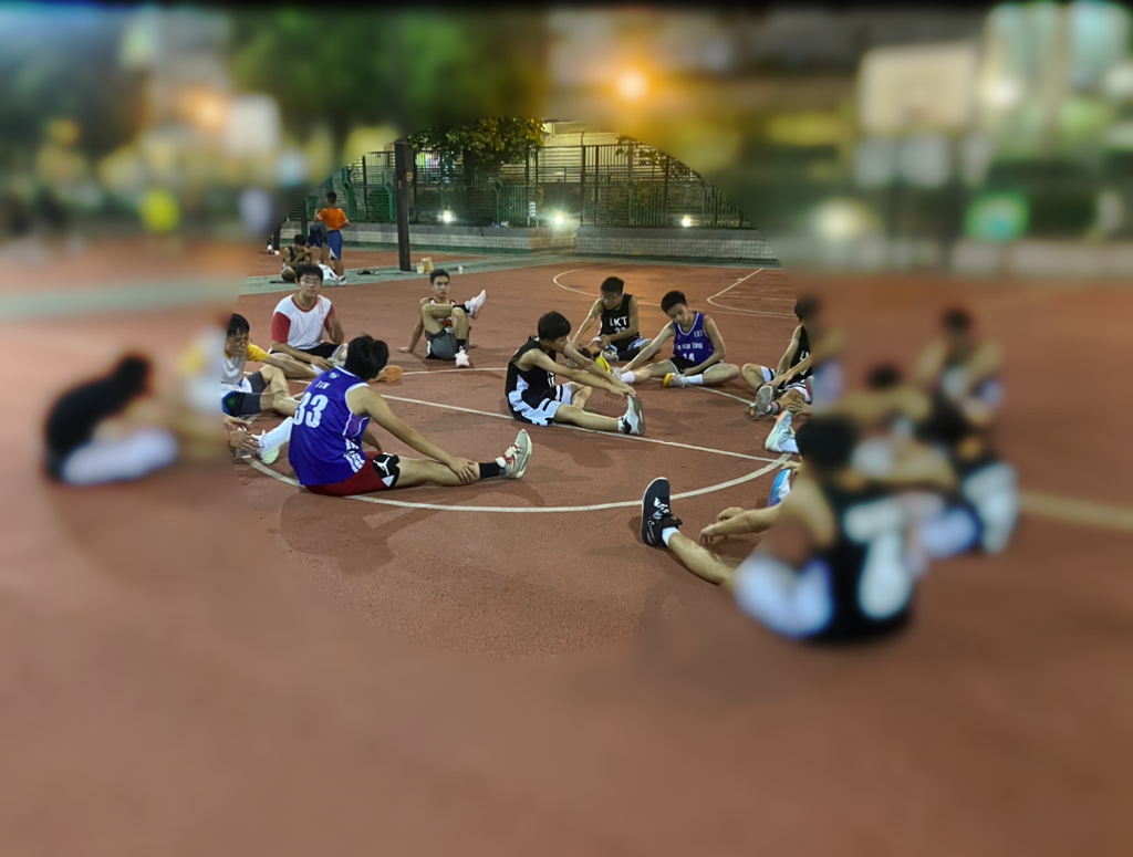 Secondary school 🏀team training