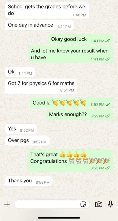 Ib Physics HL 7 and Math HL 6