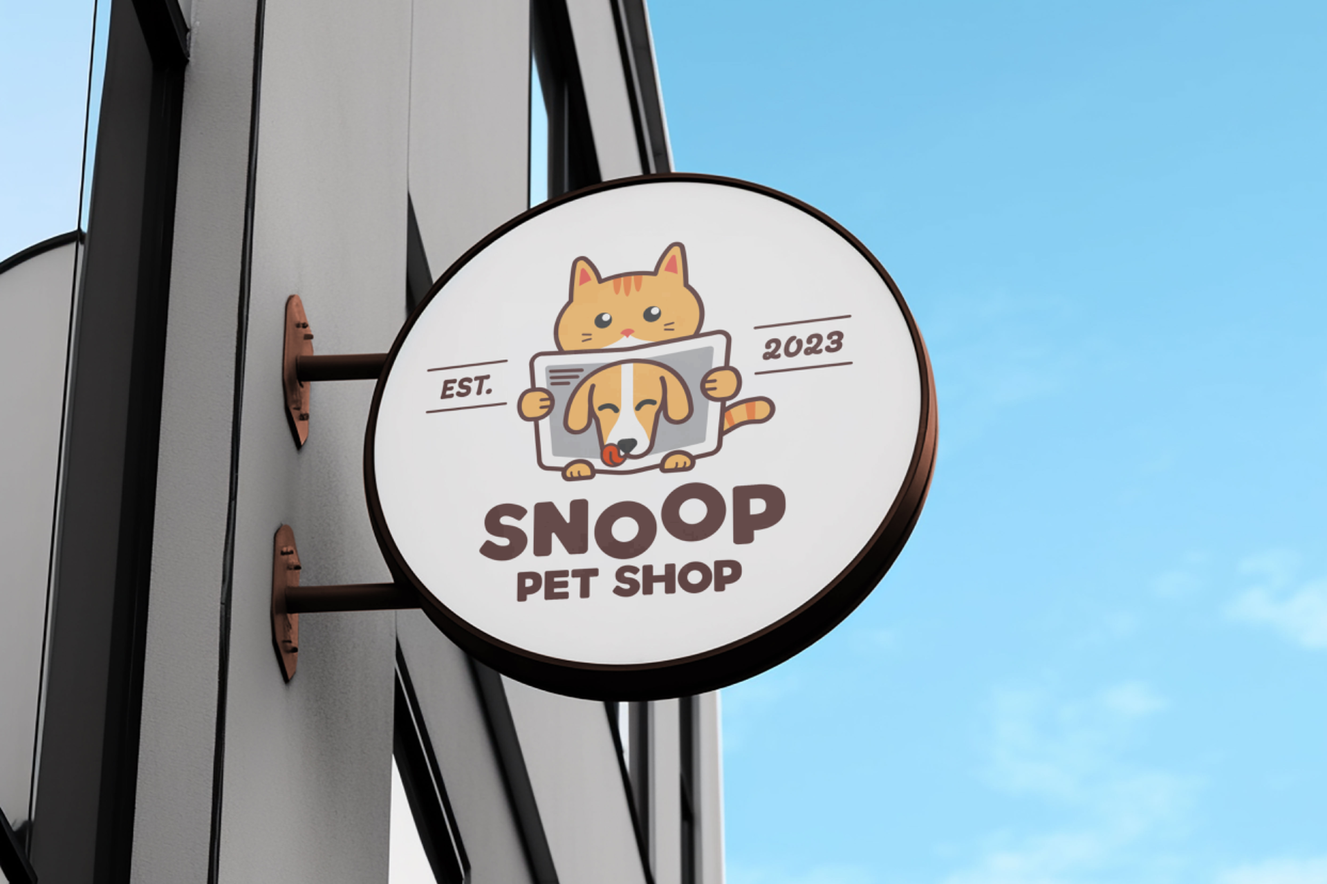 寵物店Logo設計