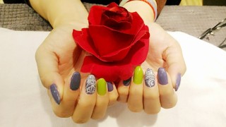 Nail Art Design Hard Gel Hands