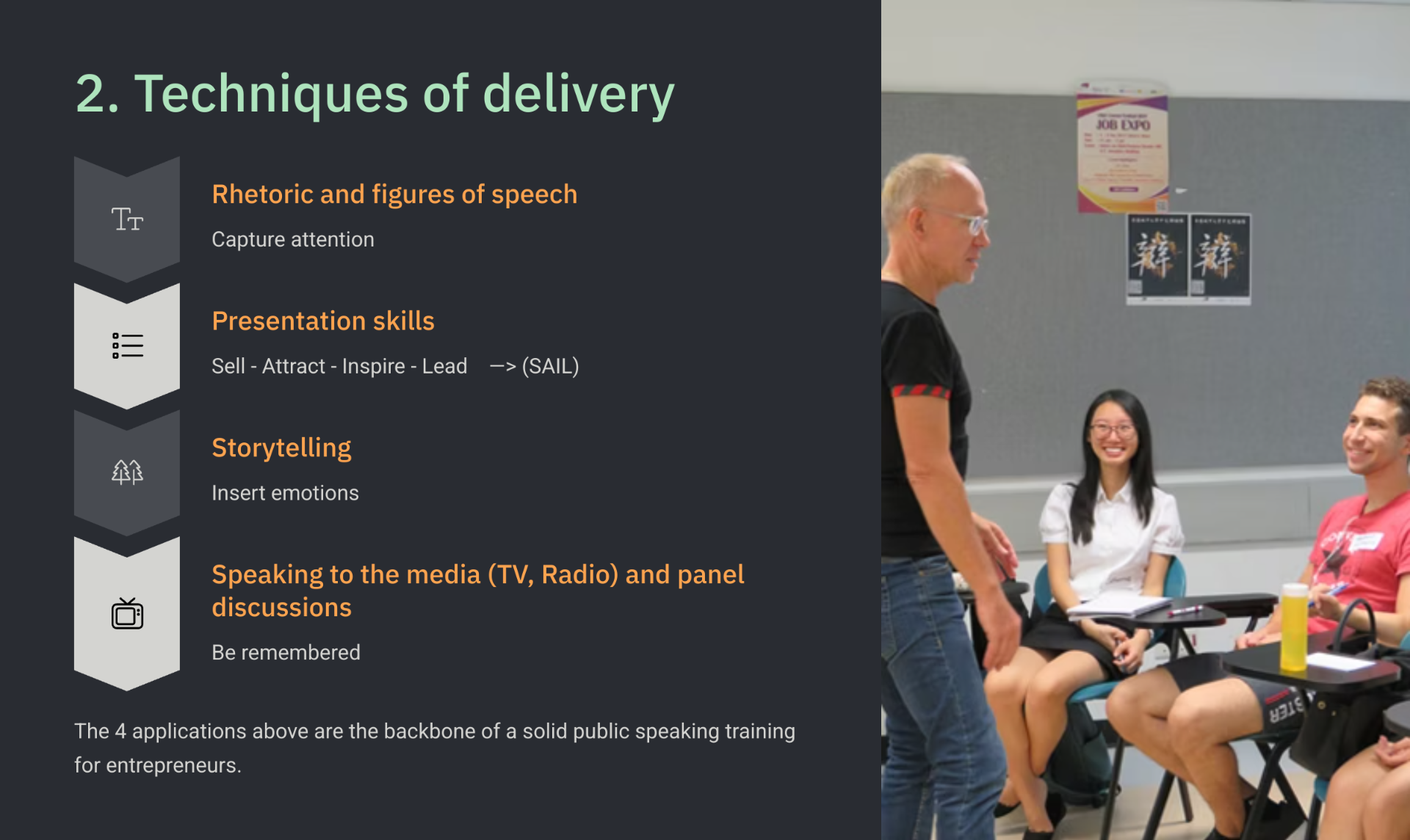 Training at City University Hong Kong