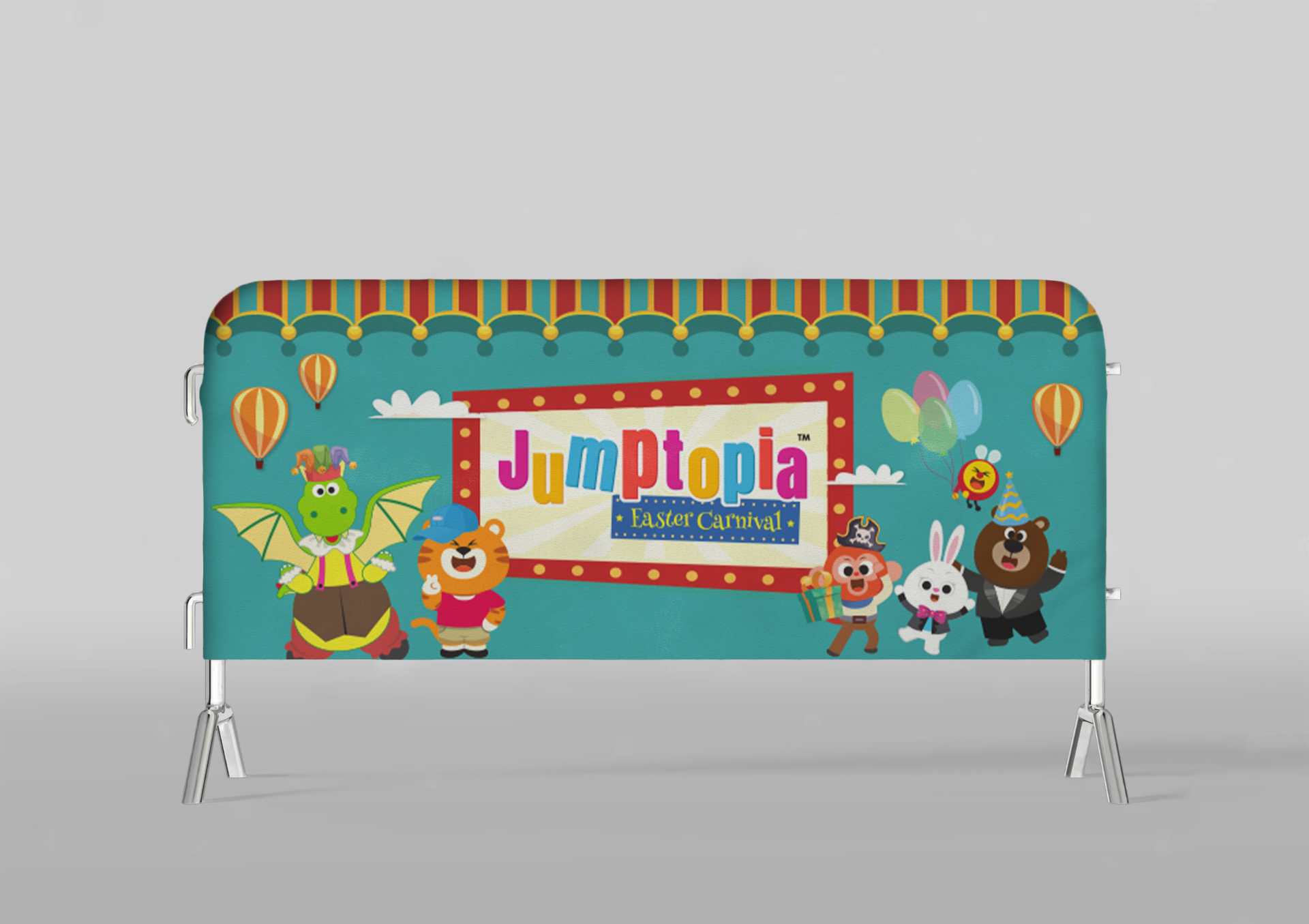 Merli & Kiztopia Friends 與您童遊新加坡 -3D Mockup